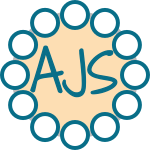 AJS Bead Bracelet Outline Logo